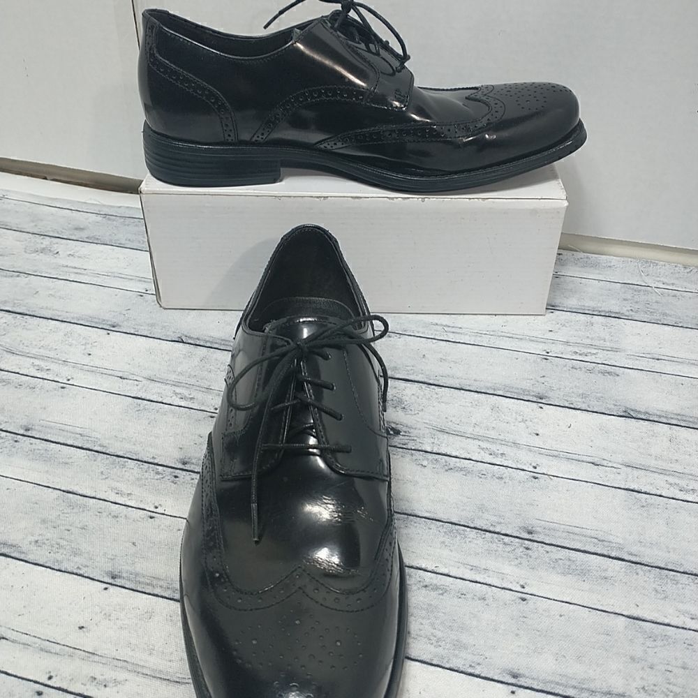 Johnston & Murphy Black Dress Shoes Men’s Size 9.5M